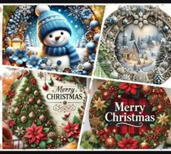 【ほぼ半額✨】5名様本当にお得✨クリスマスウェルカムボードセット