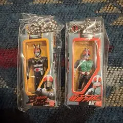 仮面ライダー チャーム BLACK と仮面ライダー1号の 2種セット
