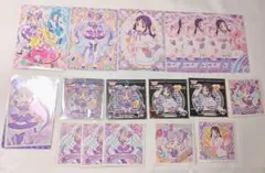 キミプリ　キュアキュンキュン　カード＆ステッカーセット　17枚まとめ売り