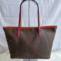 希少✨エトロ マルゴット ペイズリー トートバッグ ボルドー レザー 希少✨エトロ マルゴット ペイズリー トートバッグ ボルドー