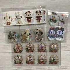 ロールシール　アメキャラ　ディズニー　お裾分け　アメステ　クリスマス　グリッター