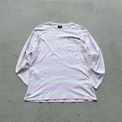 00s old stussy ボーダー ポケット ロンTのサムネイル