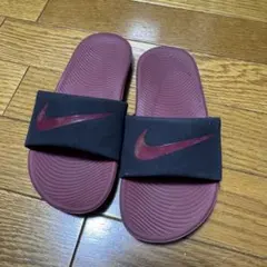Nike キッズ サンダル 黒/赤　20cm