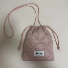 ALAND キルティングミニBAG ピンクのサムネイル