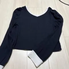 まとめ売り可 黒長袖トップス