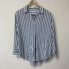 LEPSIM レプシィム スキッパーシャツ ストライプのサムネイル