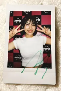 RESCENE WONI ウォニ 当選者 特典 直筆 サイン ポラロイド チェキ