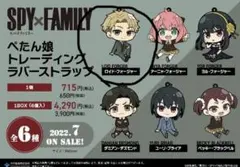 SPY×FAMILY ぺたん娘トレーディングラバーストラップ