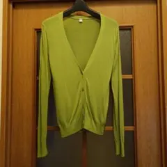 UNIQLO カーディガン ライトグリーンのサムネイル