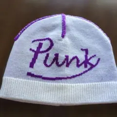 Punk ホワイトニット帽のサムネイル