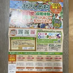 むさしの村 1日無料入園券 5名様分のサムネイル