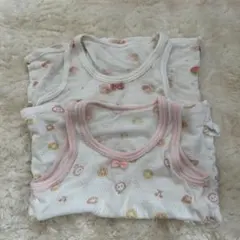 ベビー 肌着 タンクトップ メッシュ 95cm FIBER DRY 女の子ピンク
