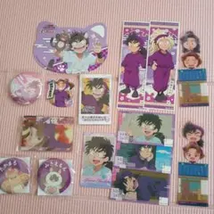 4年生まとめ　忍たま乱太郎　ぱしゃこれ　ナンジャ　缶バッジ　カード　しおり