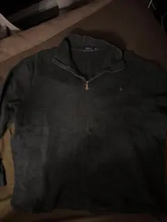 Polo Ralph Lauren ハーフジップ スウェット ダークグレー XLのサムネイル