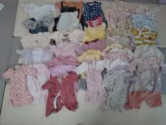ベビー服セット　35点まとめ買い　半袖・長袖・ボディスーツなど