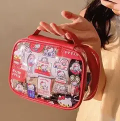 HELLO KITTY キャラクターポーチ 赤