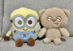 ミニオン　ボブ　ティム　ぬいぐるみ　セット