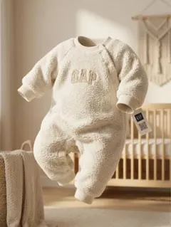 GAP ベビー ボア ロンパース 0〜3month