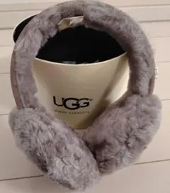 UGG 耳当て・イヤーマフ グレー 箱あり