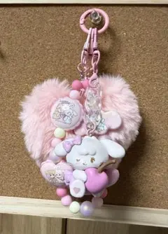 じゃらじゃらキーホルダー mikko