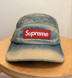 25FW Supreme Denim Camp Cap