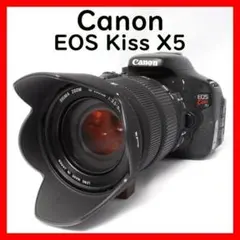 Canon Kiss X5☆一眼レフ☆完動品☆レンズ1つで近くも遠くも撮影OKのサムネイル