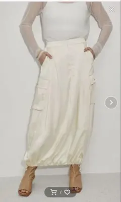 カーゴスカート ロングスカート