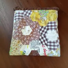 ハンドメイド、 小物入、ポーチ