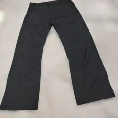 DKNY ブラック ワイドレッグスラックス 30のサムネイル