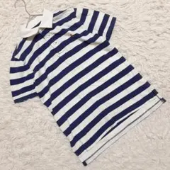 ポロバイラルフローレン (M:10-12) 半袖ポロシャツ 鹿の子 ポニー刺繍