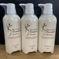 未開封まとめ G.H.S ヘアコントロールトリートメントプレミアム 600g×3のサムネイル