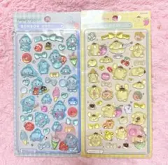 ハンギョドン　ポムポムプリン　シール　ボンボンドロップ