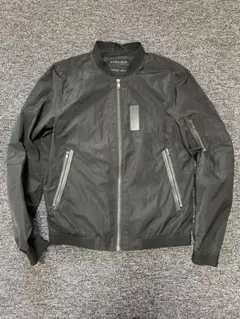 ZARAMANザラ黒ナイロンジャケットMA1