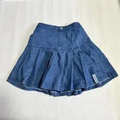 LOVETOXIC ラブトキシック デニム プリーツスカート L 160