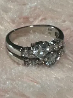 K10. アクアマリン　リング