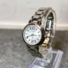 【美品】CITIZEN シチズン XC 腕時計 電波時計 レディース