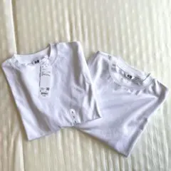 UNIQLO ユニクロ エアリズムコットンオーバーサイズTシャツ 2枚セット