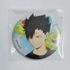 ハイキュー 黒尾鉄朗 缶バッジ 水遊び