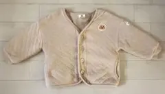 アンパンマン　ベージュ キルティング アウター 90cm