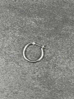 GARNI ガルニ クロッケリー シルバー フープピアス 片耳用 左耳用