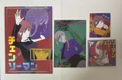 チェンソーマン マキマ 箔押しイラストカード ギラギラポスカ ステッカー