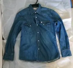 EDWIN デニムシャツジャケット メンズL 定番 ウエスタン