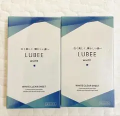 【2個まとめ】ルビーホワイト クリアシート 白い歯 28枚 クリーニングシート