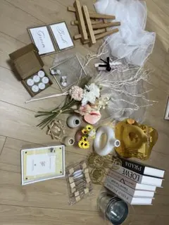 ウェルカムスペースセット 花材・装飾小物付き