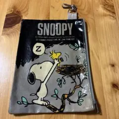 新品 スヌーピー ビニールポーチ ビニールケース pvc レトロ