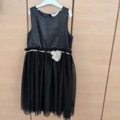 H&M　ドレス　ワンピース　ラメ　130cm