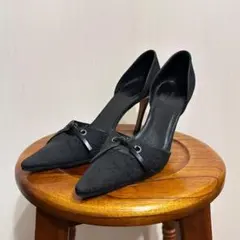 【箱付き】【GUCCI】ヴィンテージ パンプス サイズ26 1/2/sh112