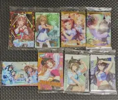 ウマ娘 プリティーダービー ツインウエハース 9R 8枚 まとめ売りのサムネイル