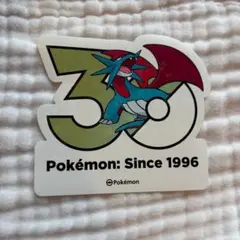 ポケモン　韓国限定　30周年　ボーマンダ ステッカーのサムネイル