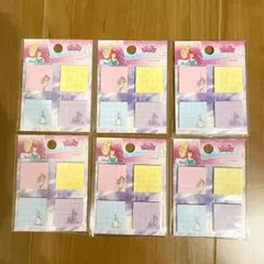 Disney Princess 付箋 メモ用紙 6点セット